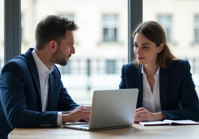 Career consultation in a 60 Colmore Row office
